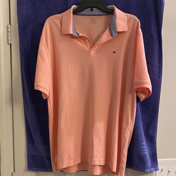 Tommy Hilfiger Other - Tommy Hilfiger Men's Pink Polo Shirt